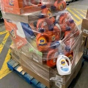 palettes de lessive liquide Tide